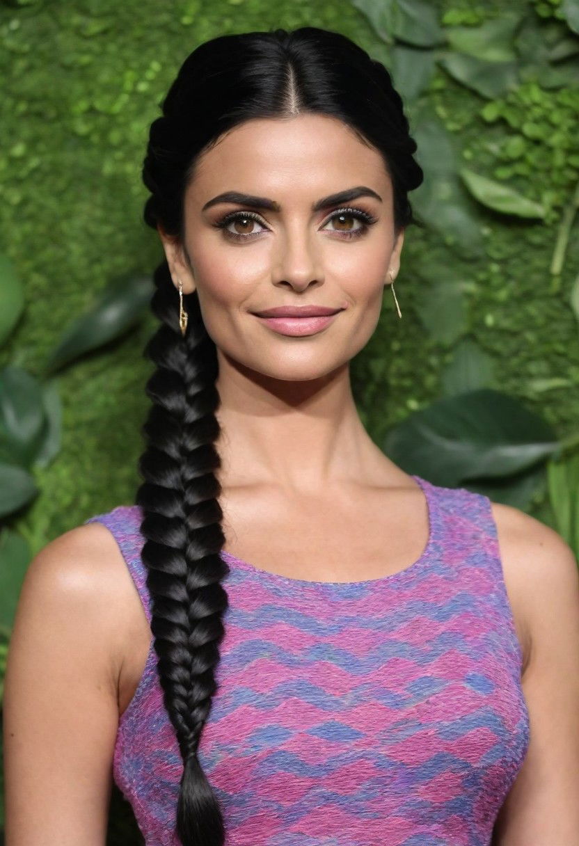 fishtail braid mexican hairstyle