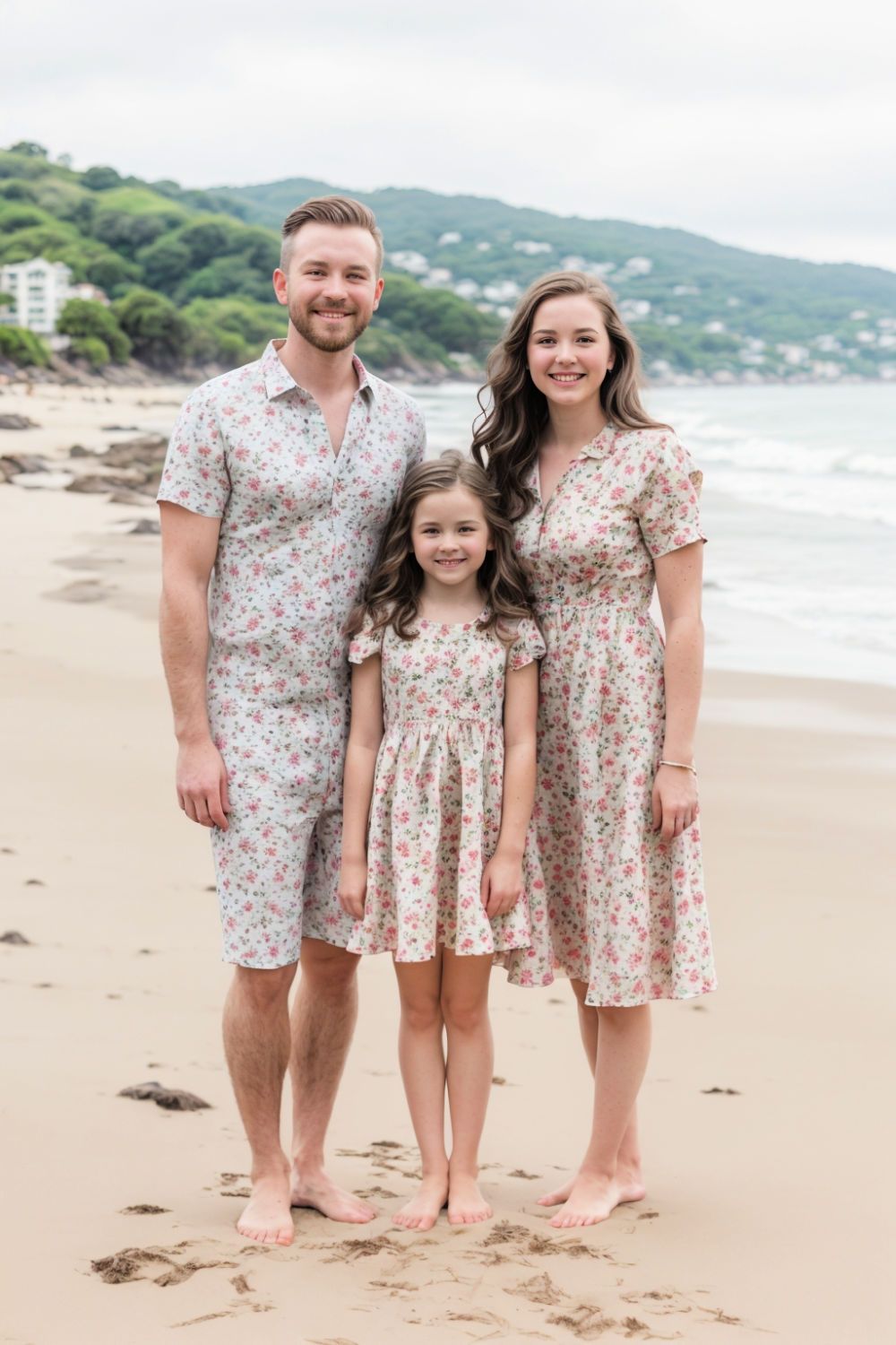 floral fun family photo outfit