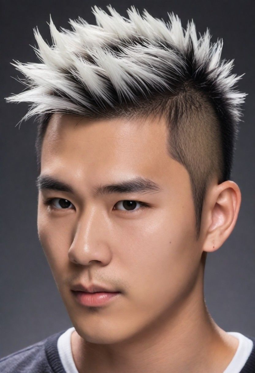 frosted tips hairstyle