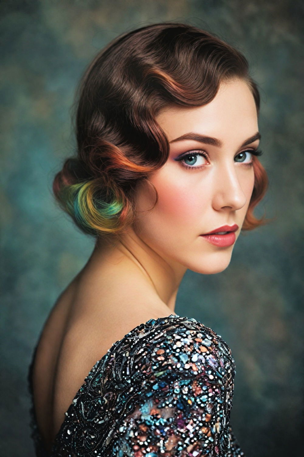 gatsby wave 1920s hairstyle
