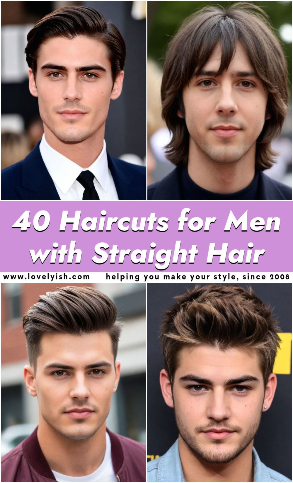 haircuts for men with straight hair