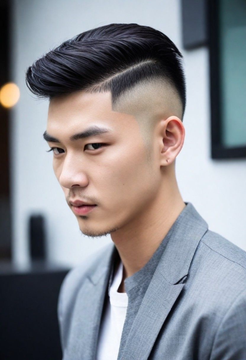 hard part asian hairstyles men