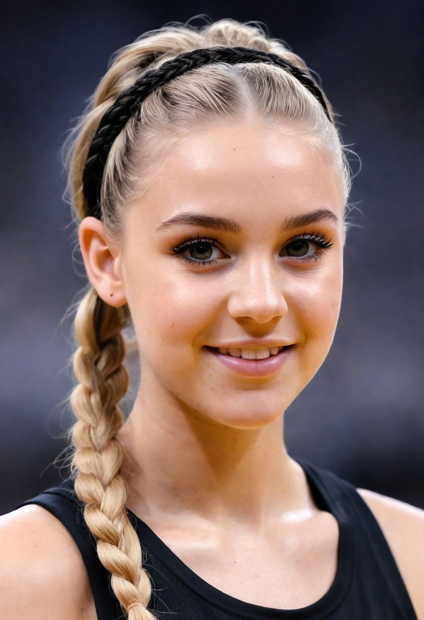 headband braid hairstyle