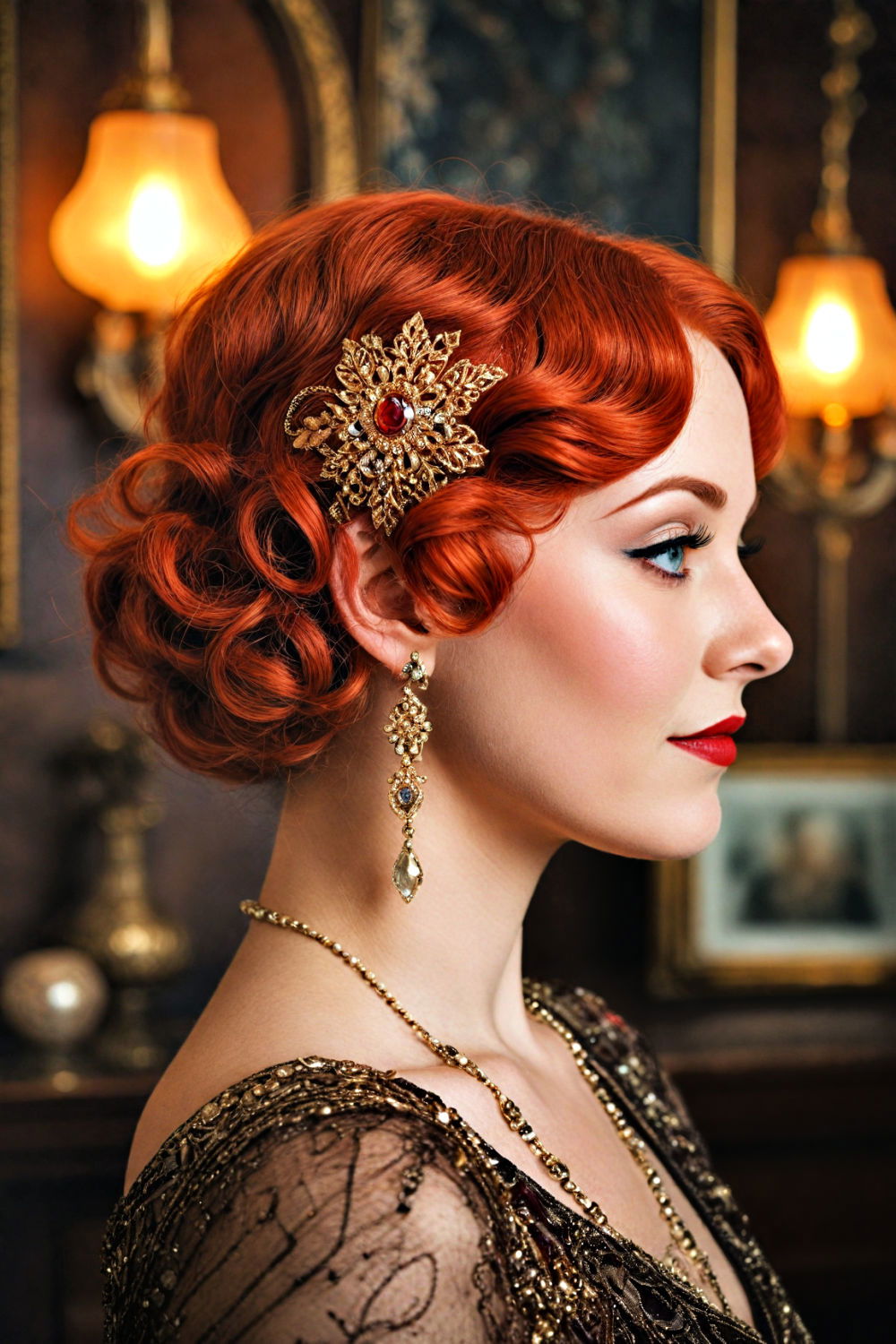 intricate loop the loop hairstyle