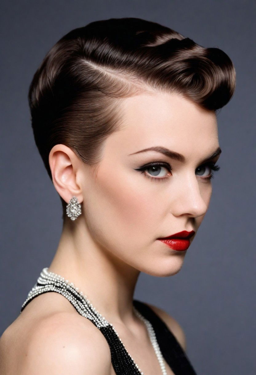 jazz age pompadour hairstyle