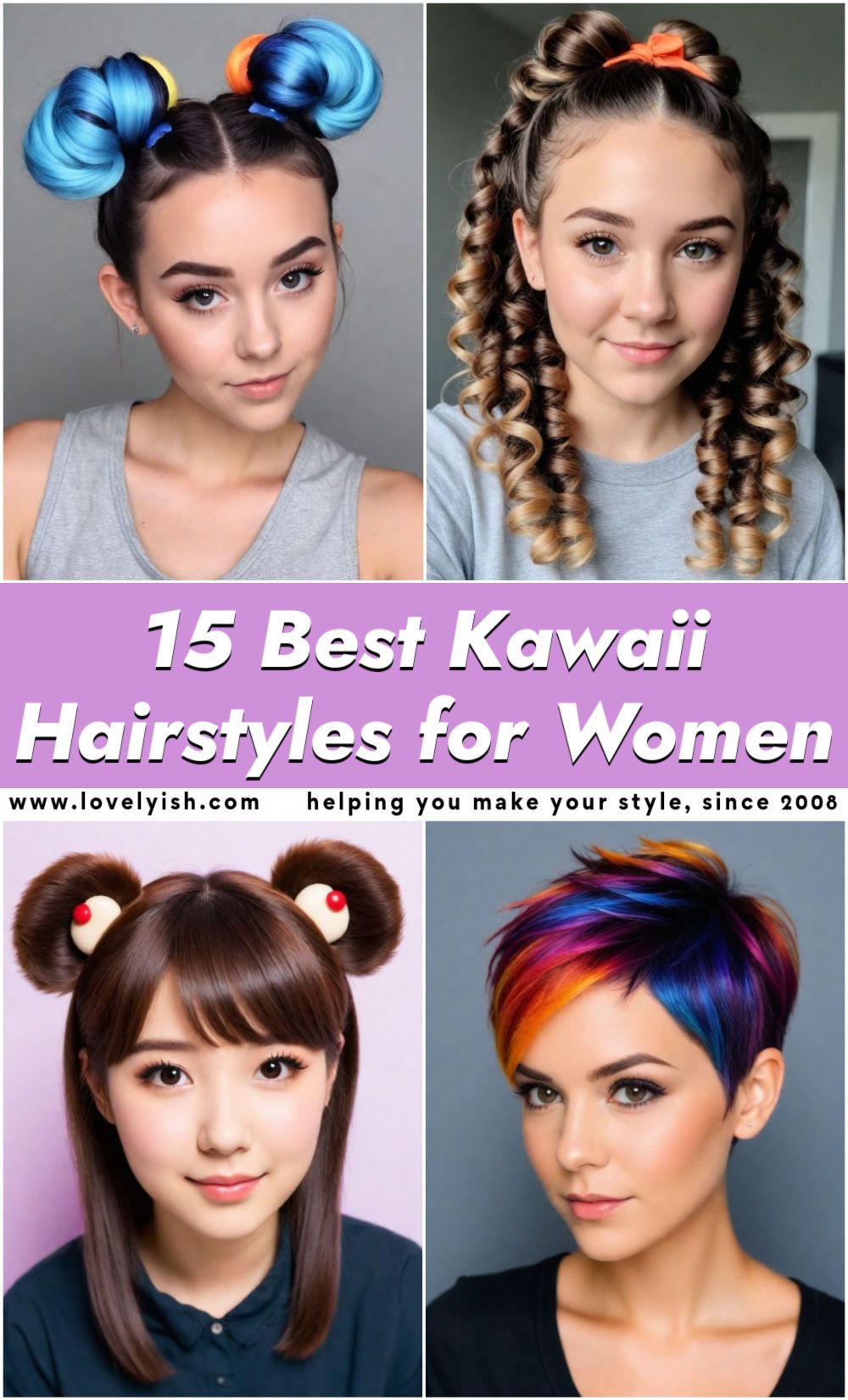 kawaii hairstyles for women
