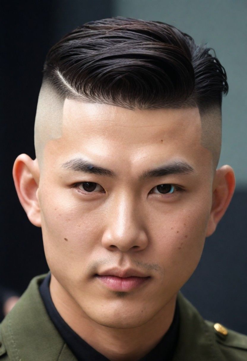 low maintenance look high and tight hairstyle