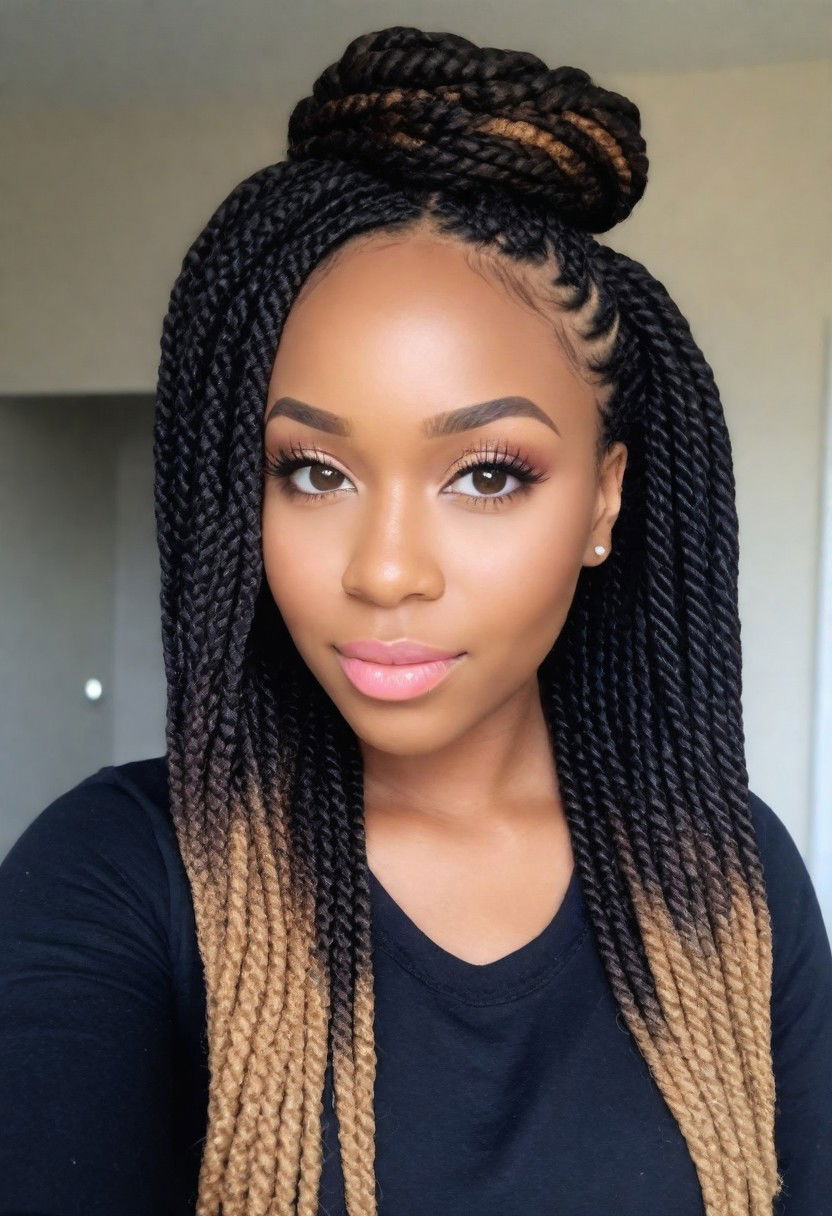 marley twists afro hairstyle for women