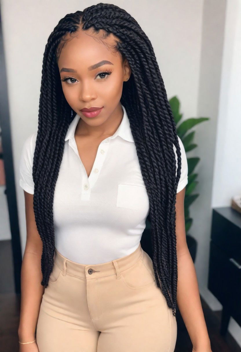marley twists hairstyle