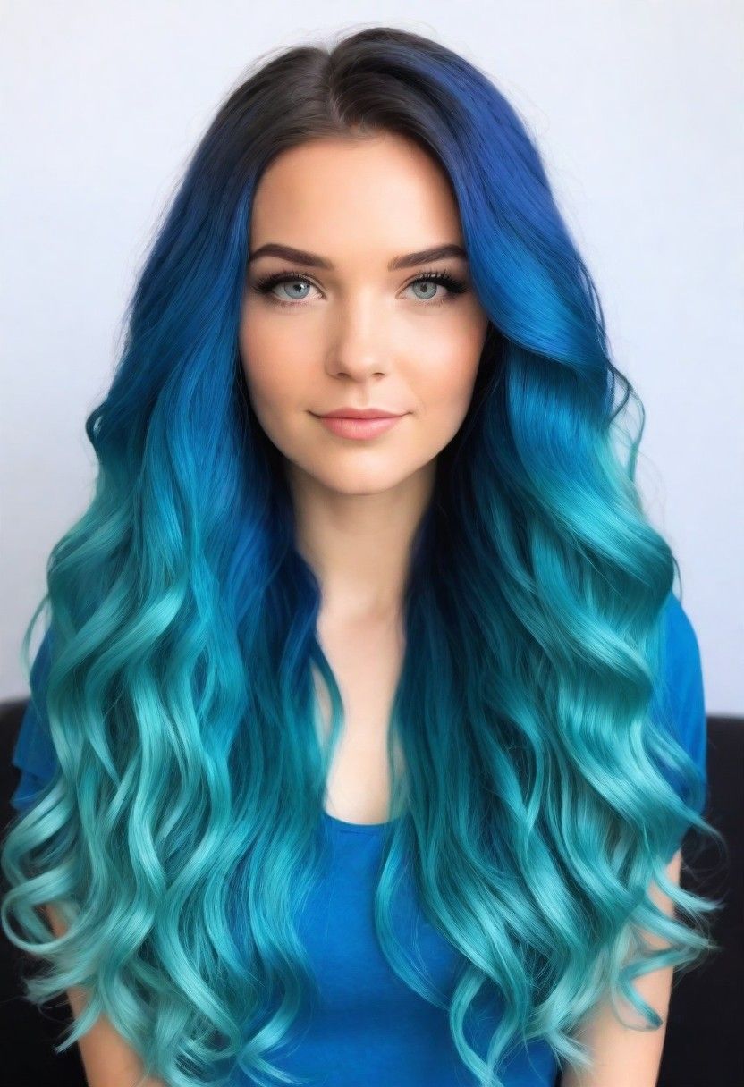mermaid waves hairstyle