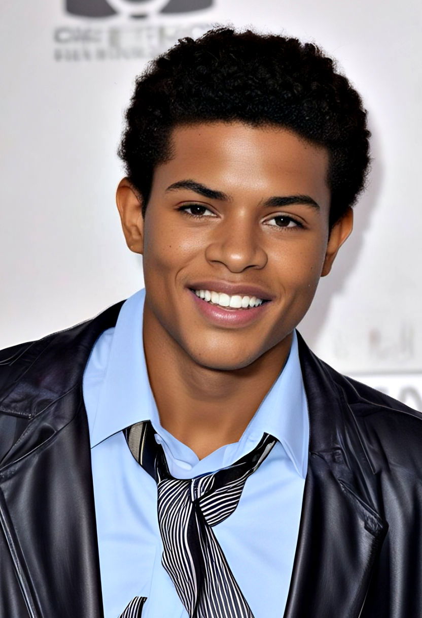 mini fro short curly hairstyle men