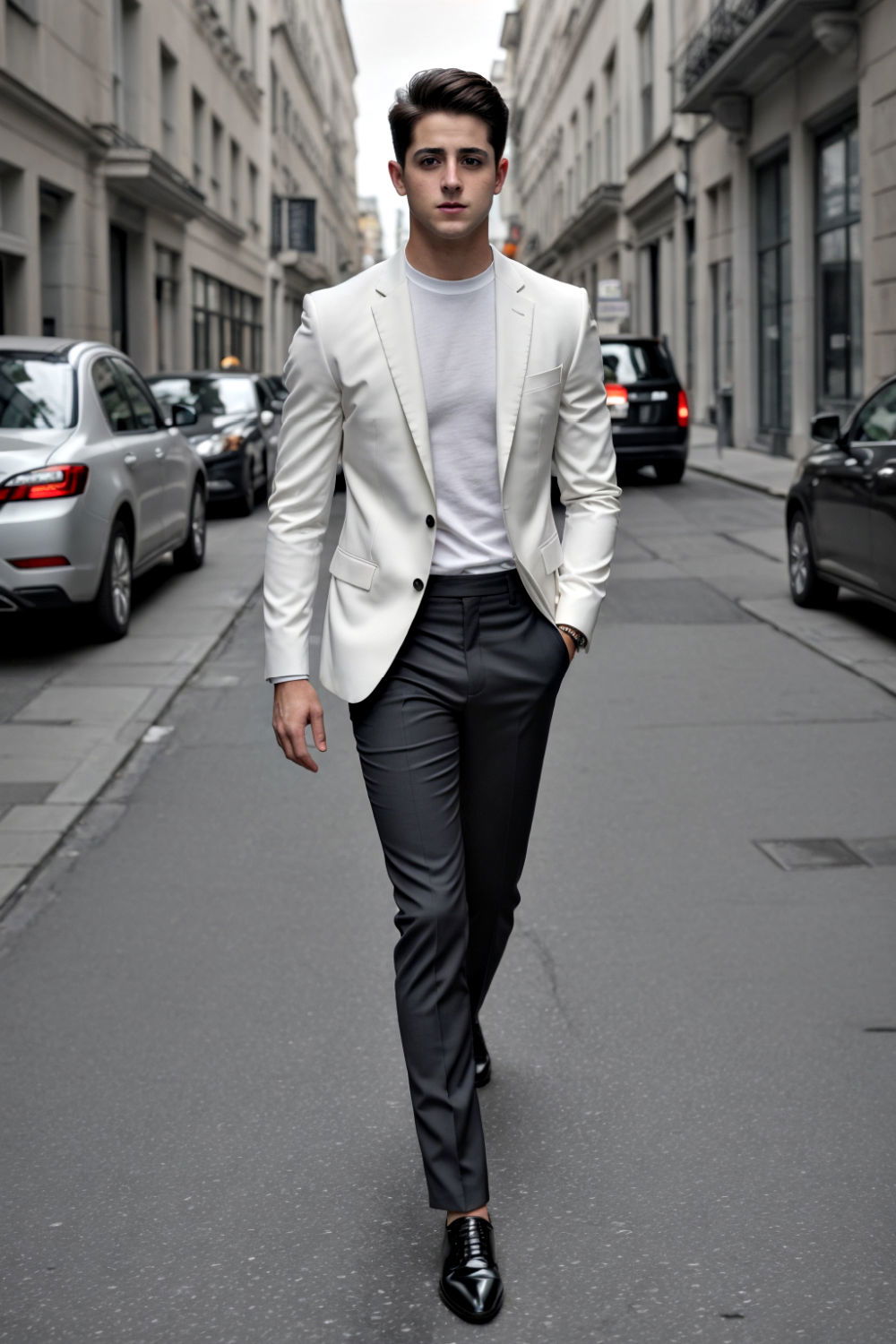 modern and minimalist sleek monochrome look