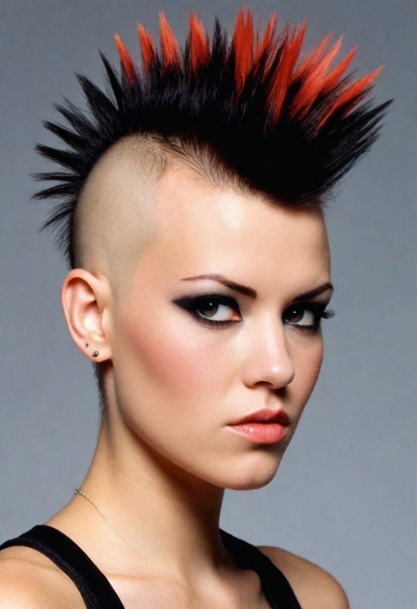 mohawk and fauxhawk hairstyle