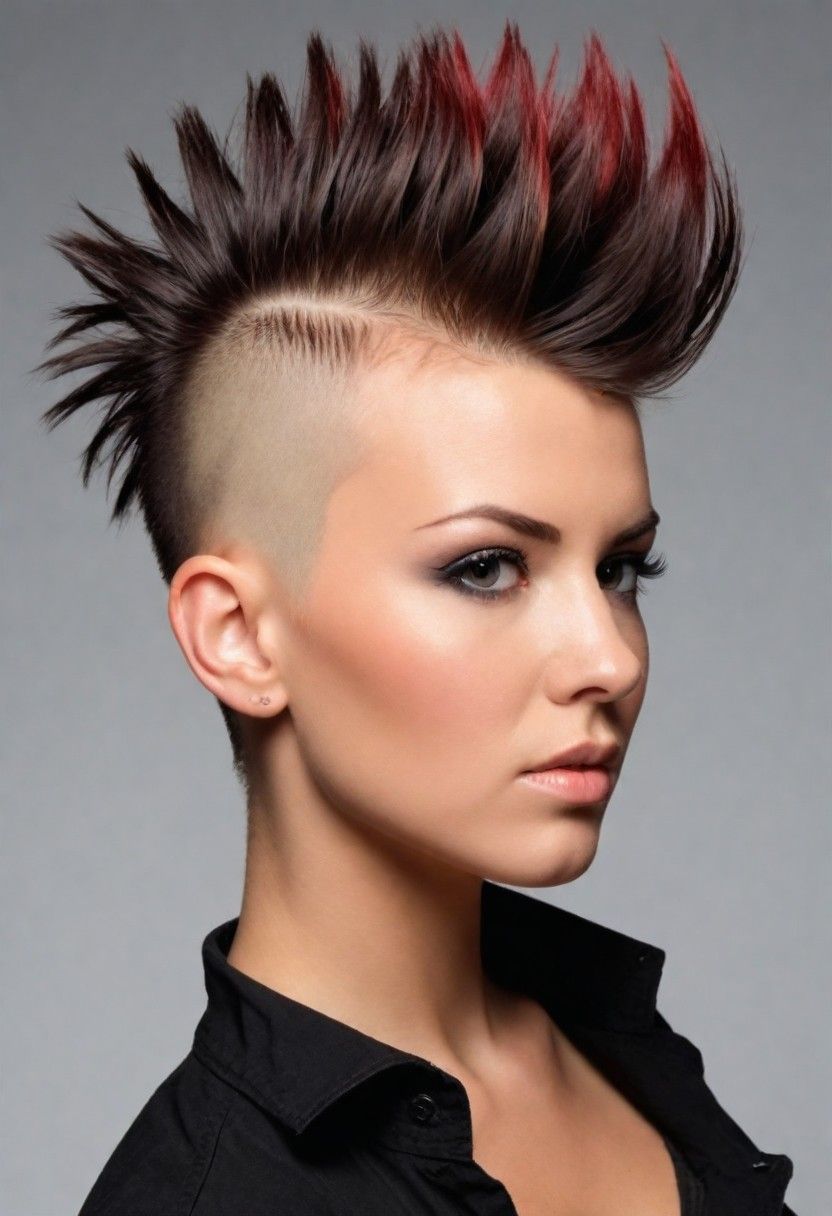 mohawk for short hairstyle