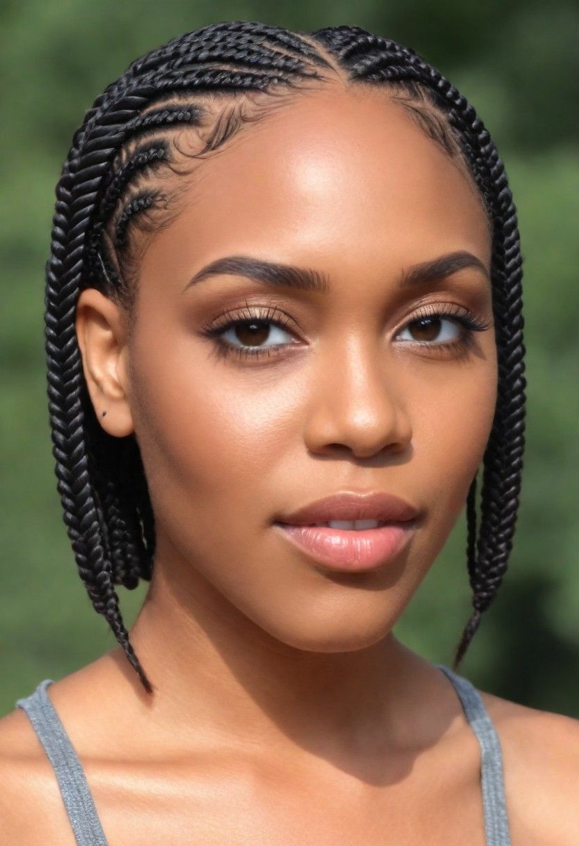 natural flat twists hair style