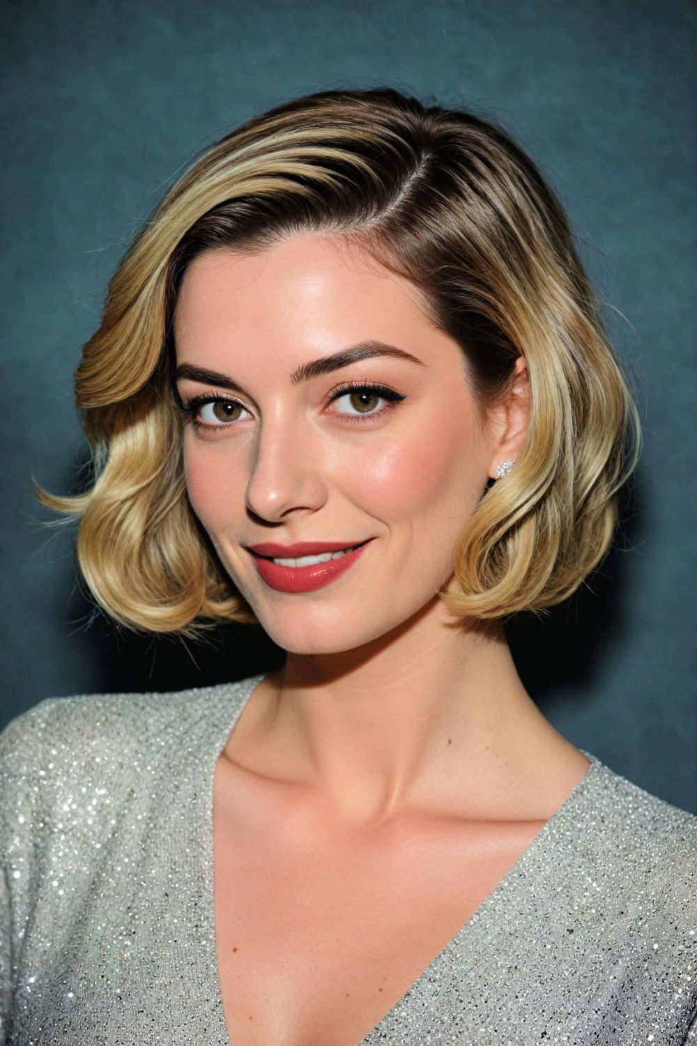 old hollywood glam bob hairstyle