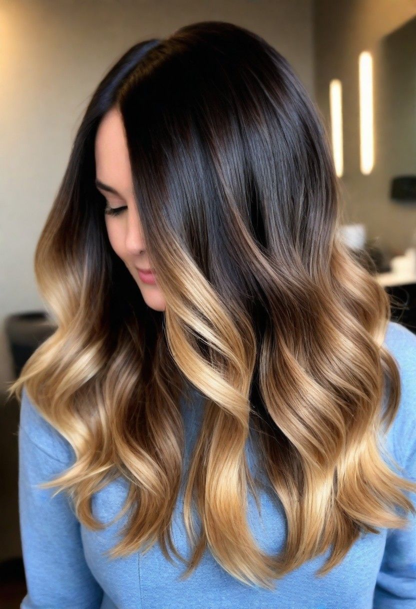 ombre waves