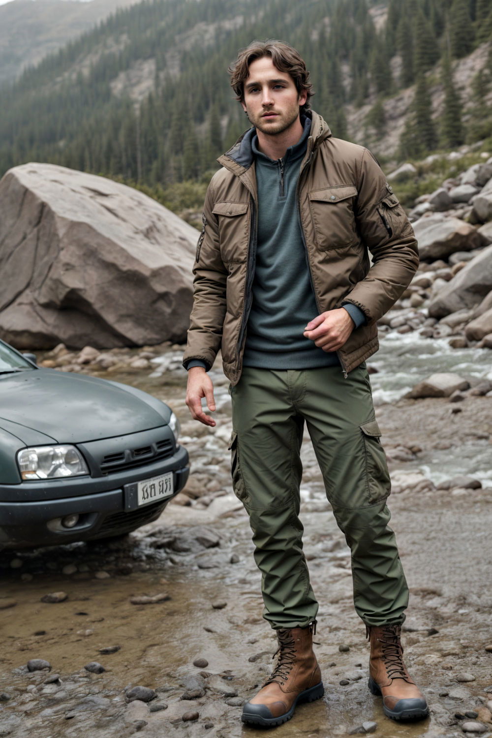 outdoor adventure gear outfit for men