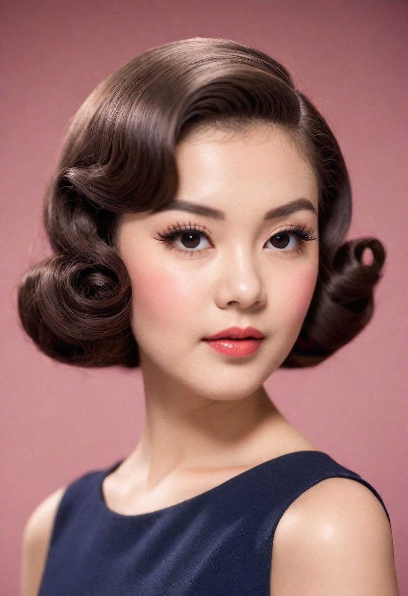 pin curls versatile 1960s hairstyle