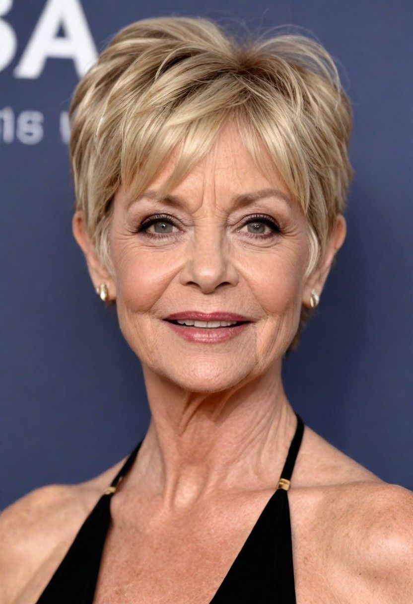 pixie haircut for women over 70