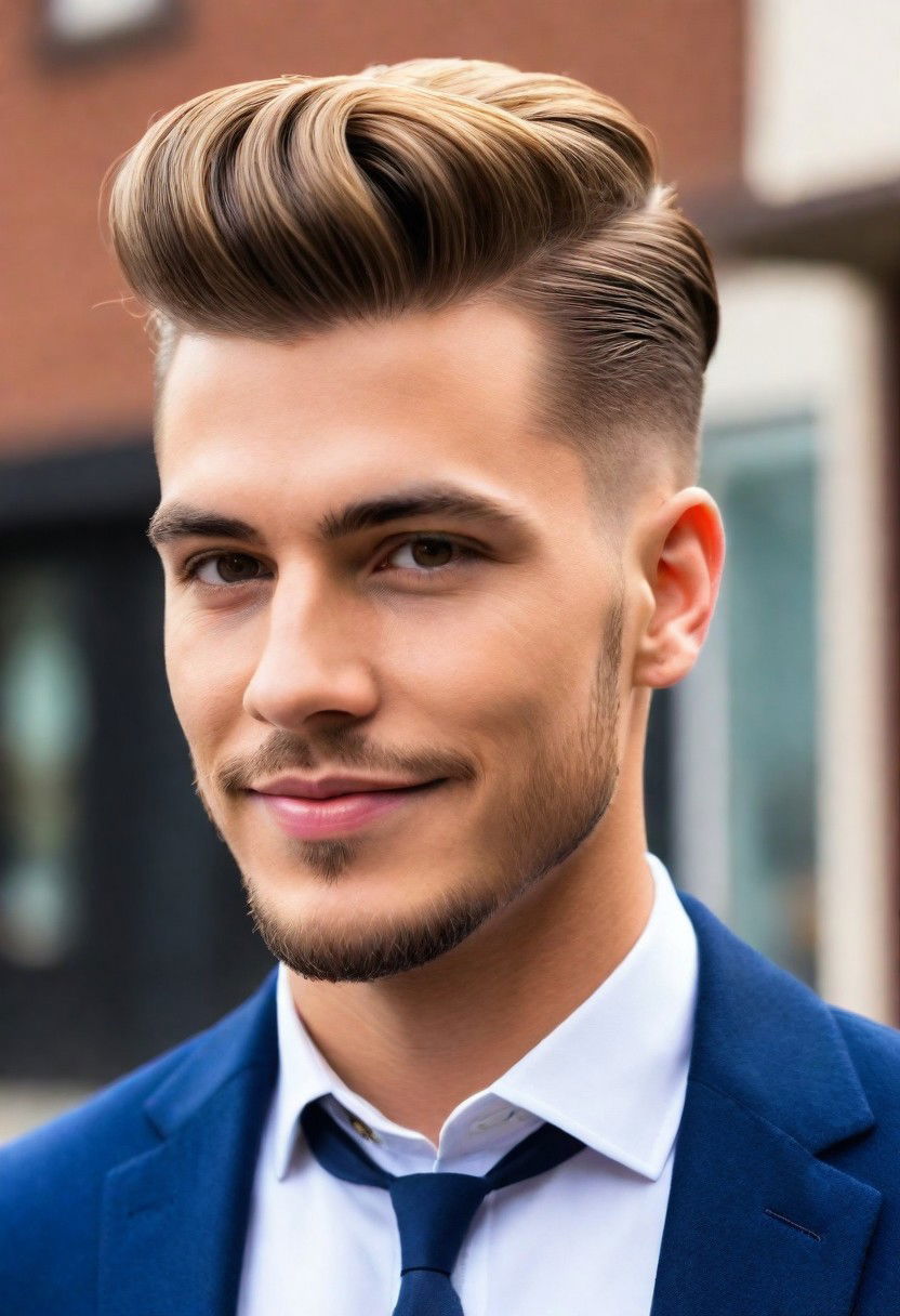 pompadour undercut hairstyle