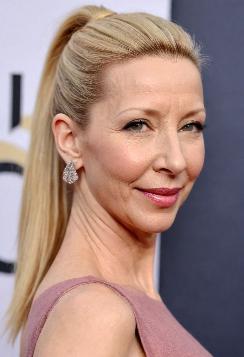 professional and chic sleek ponytail hairstyle