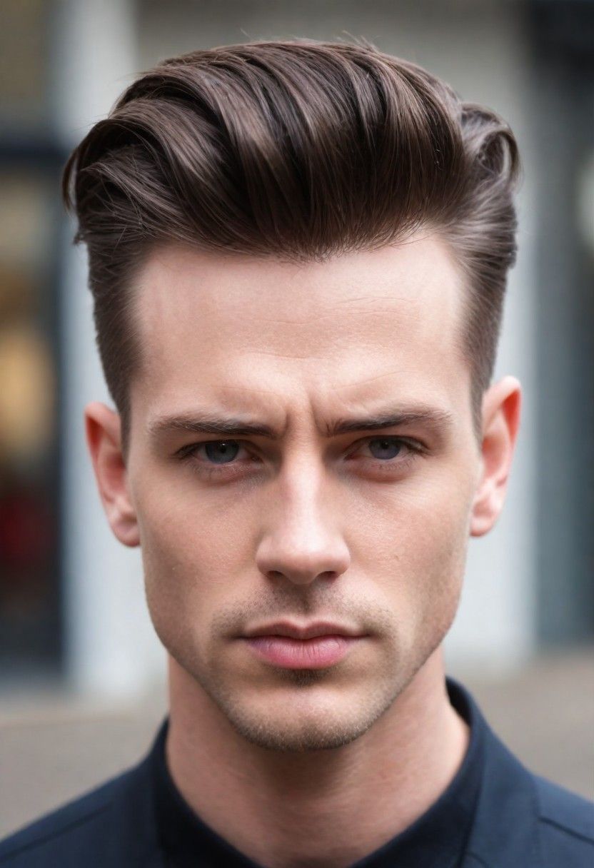 quiff haircut for men with straight hair