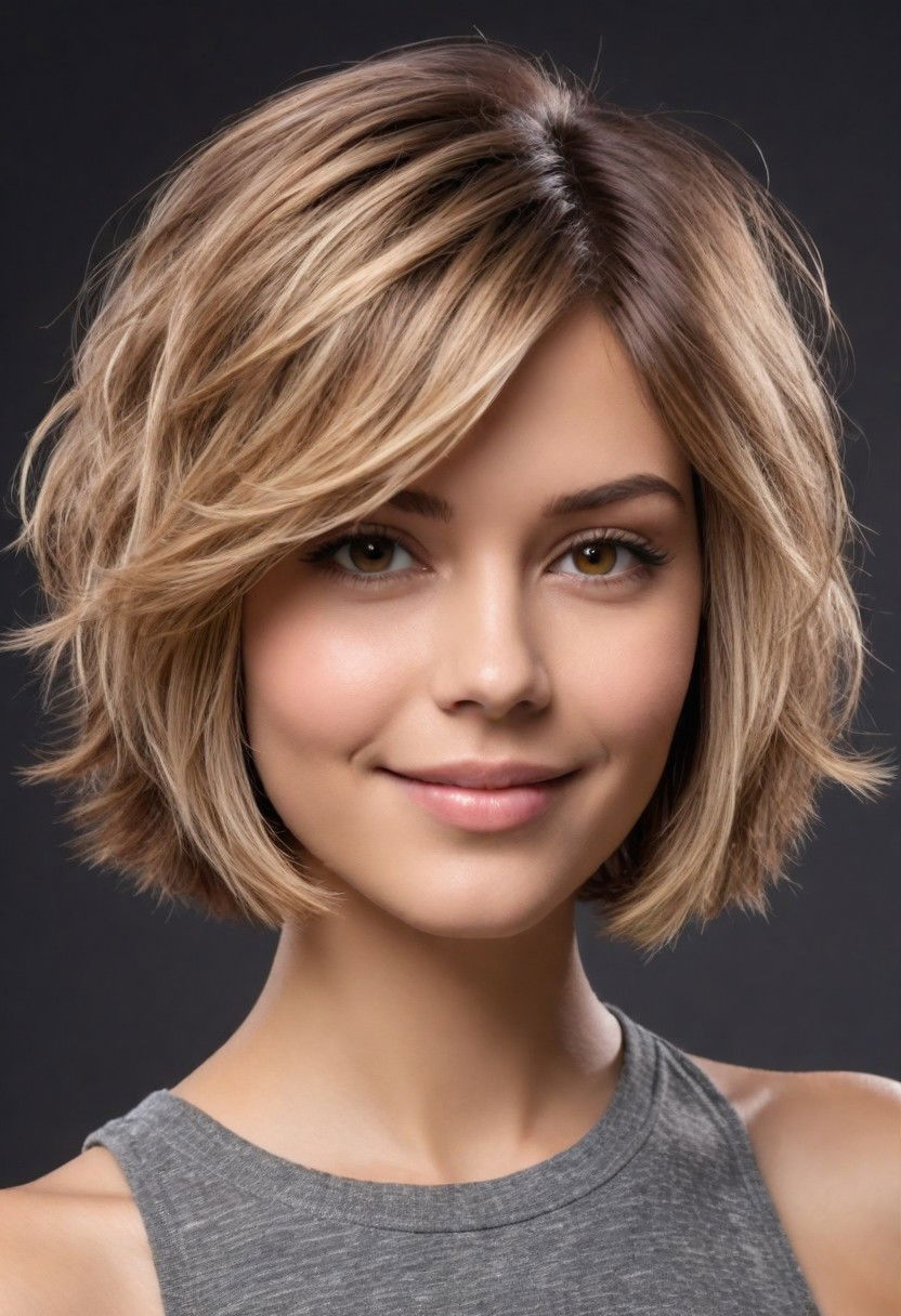 razored bob hairstyle