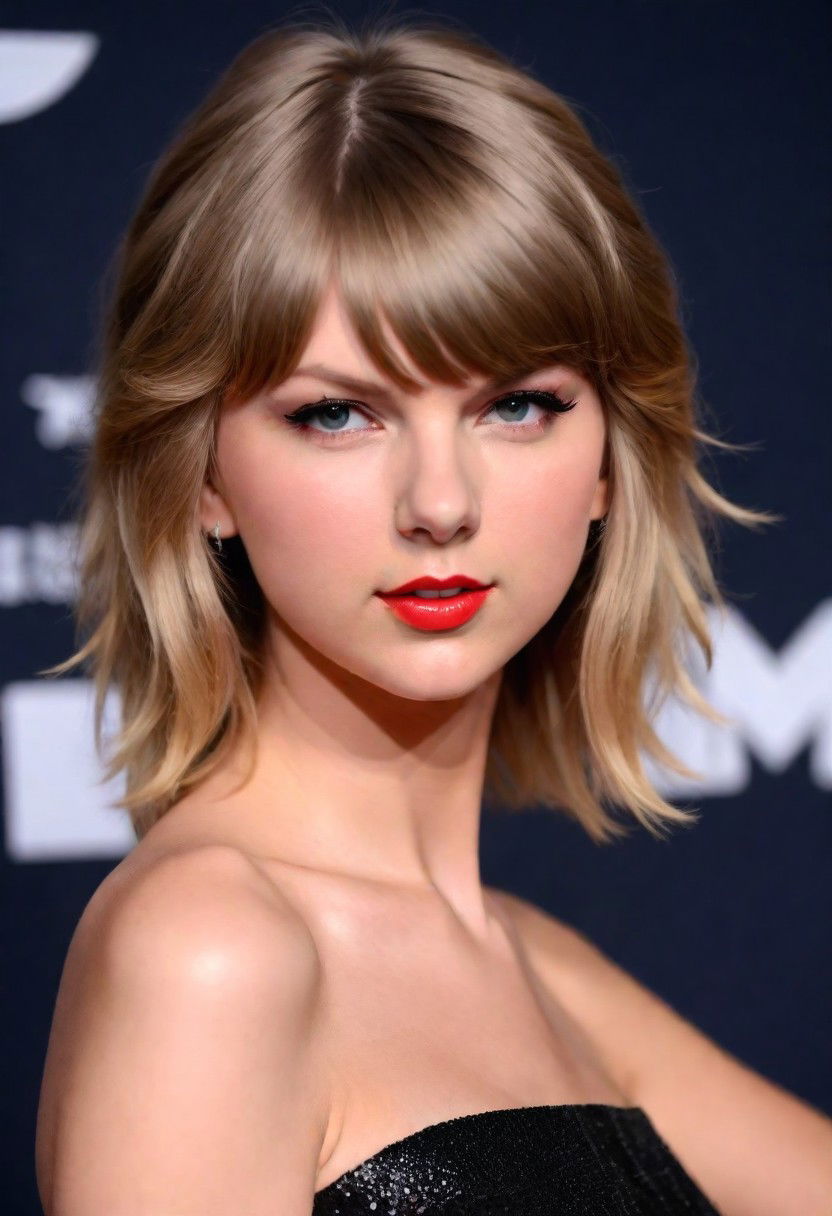 shaggy cut with bangs hairstyle