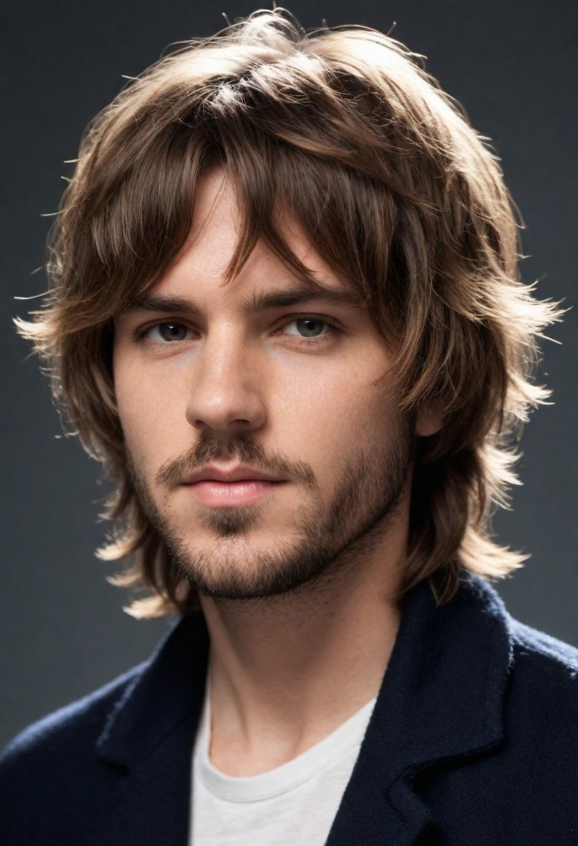 shaggy layers for men