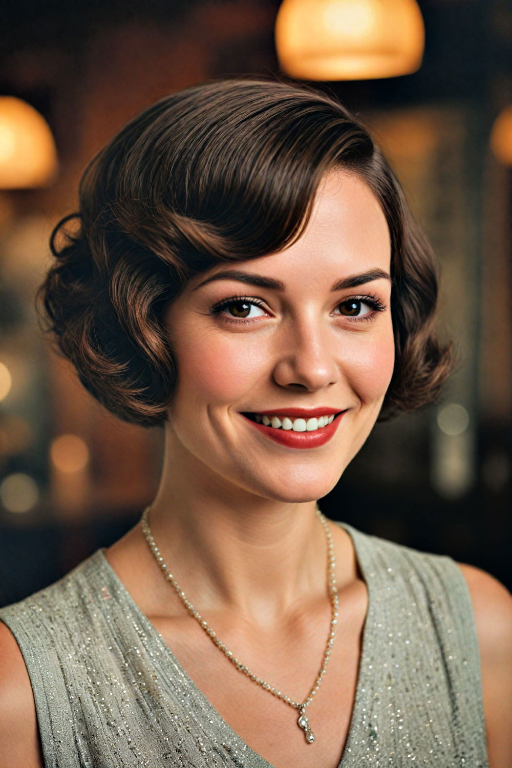 shingle bob 1920s hairstyle