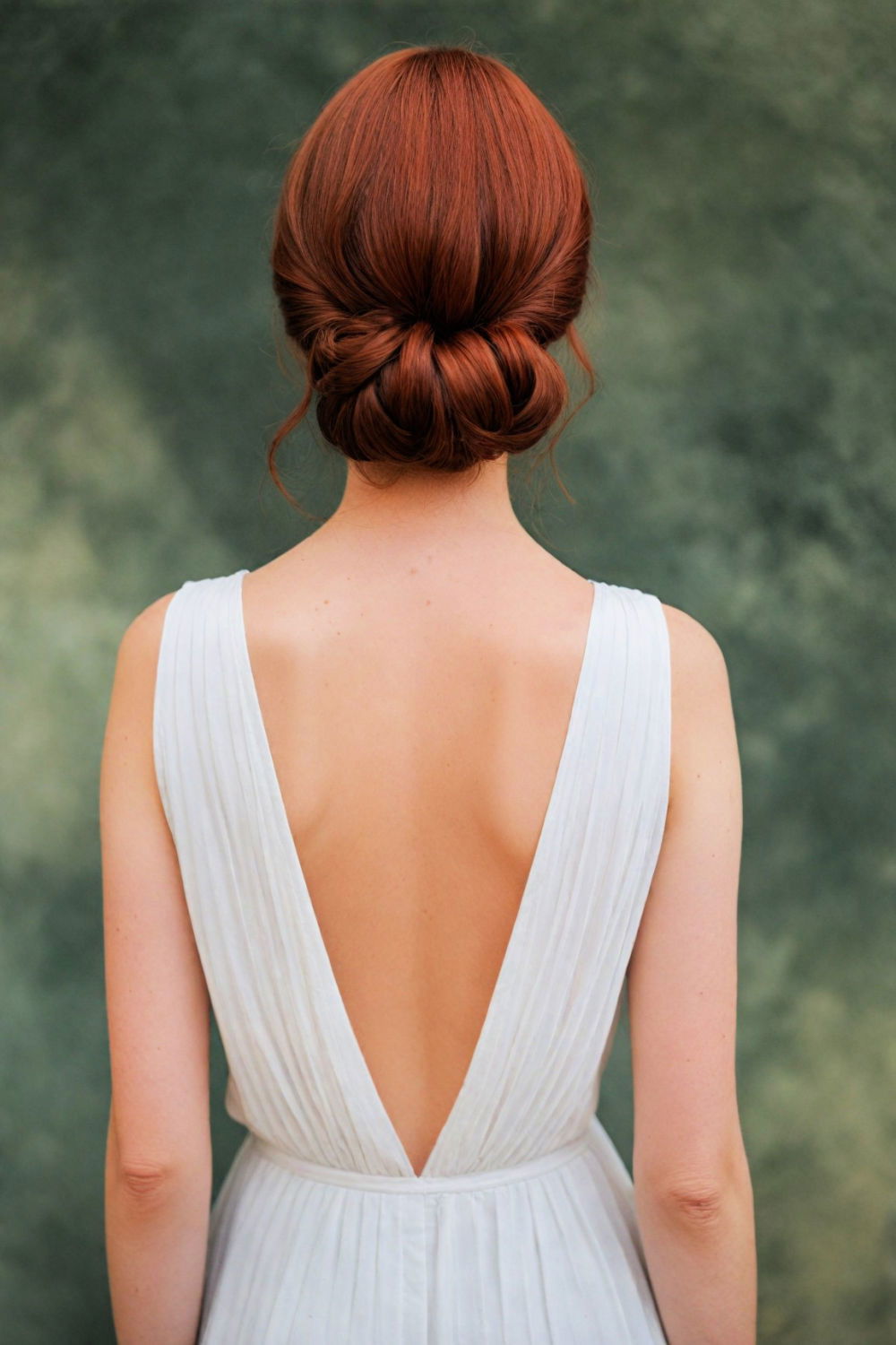 simple elegant gibson tuck hairstyle