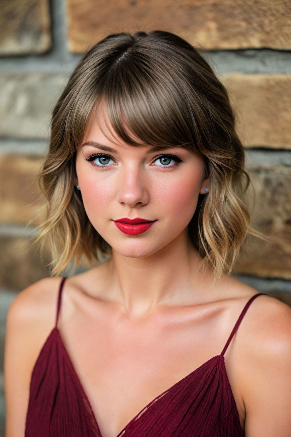 soft side bangs hairstyle