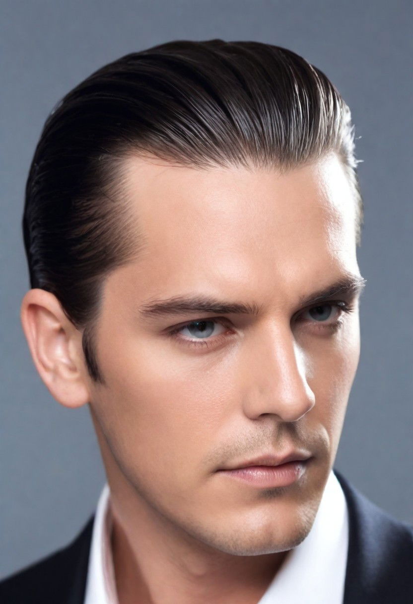 slicked back men s hairstyles
