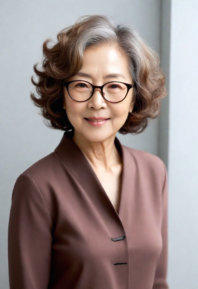 soft curly bob hairstyle