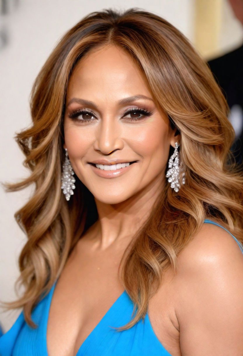 soft feathered waves hairstyle