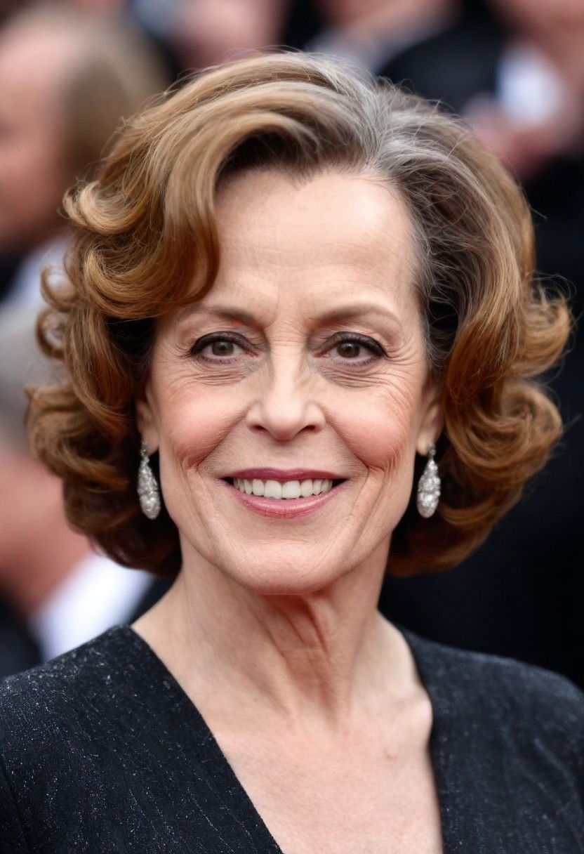 spiral curls bob hairstyle