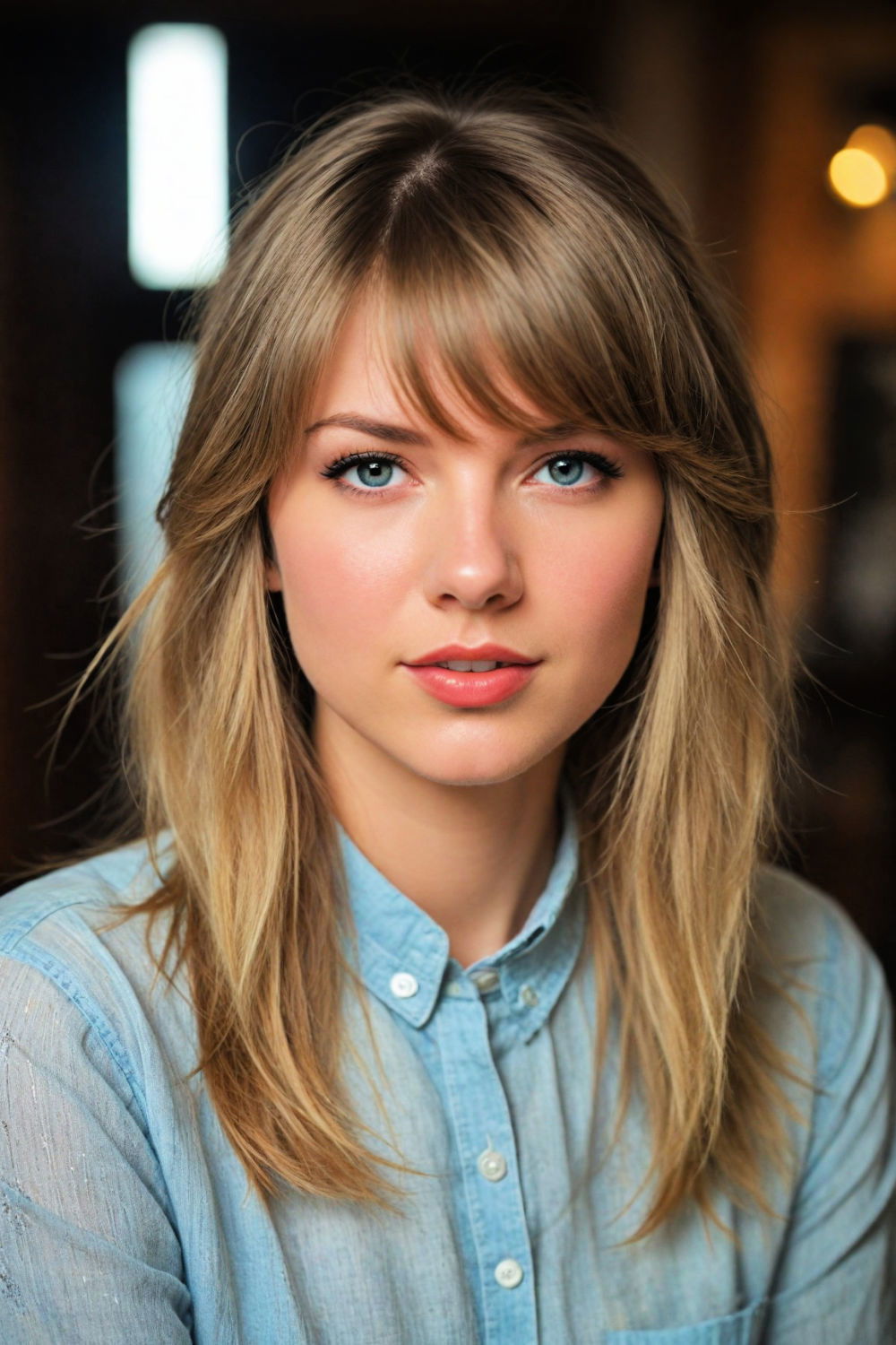 straight with layers hairstyle