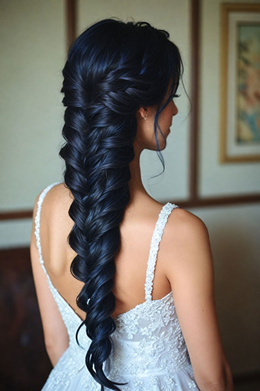 stunning fishtail braid hairstyle