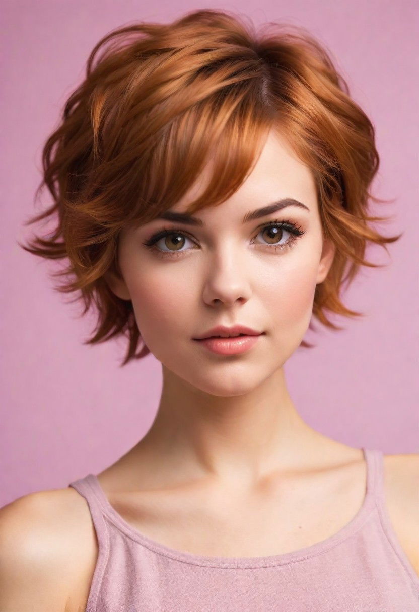 stylish pixie haircut
