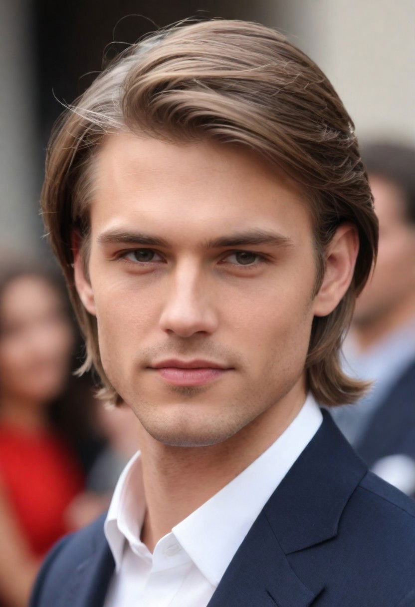 subtle and stylish side sweep