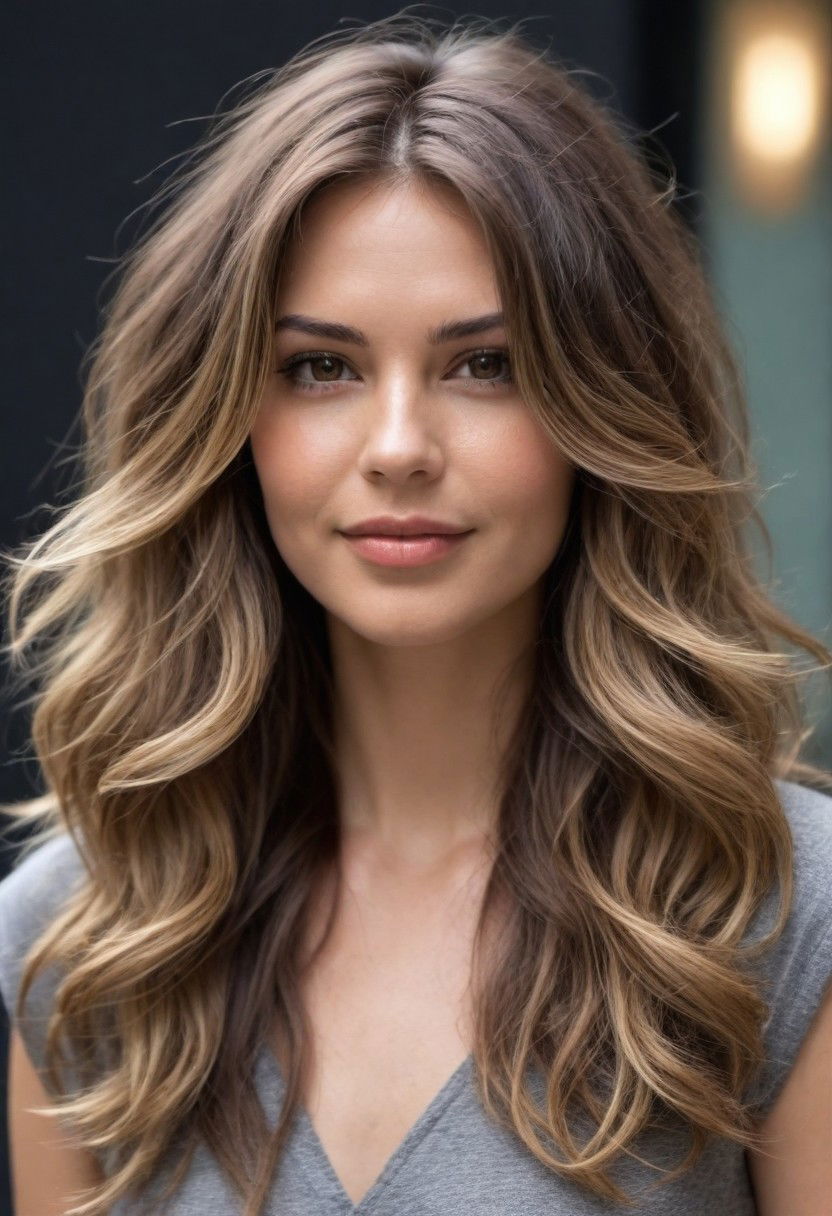 textured layers haircut