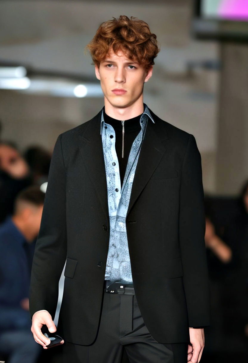 the curly ivy league short curly hairstyle men