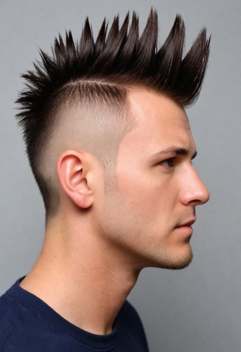 the faux hawk hairstyle