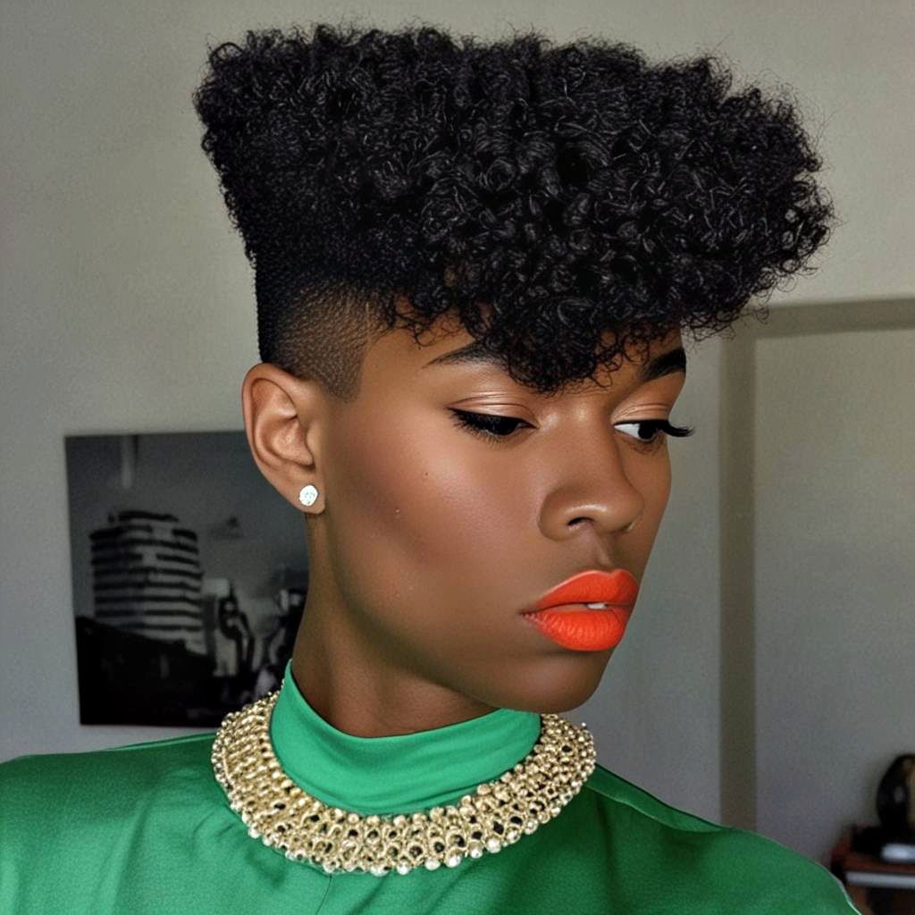 the high top fade haircut