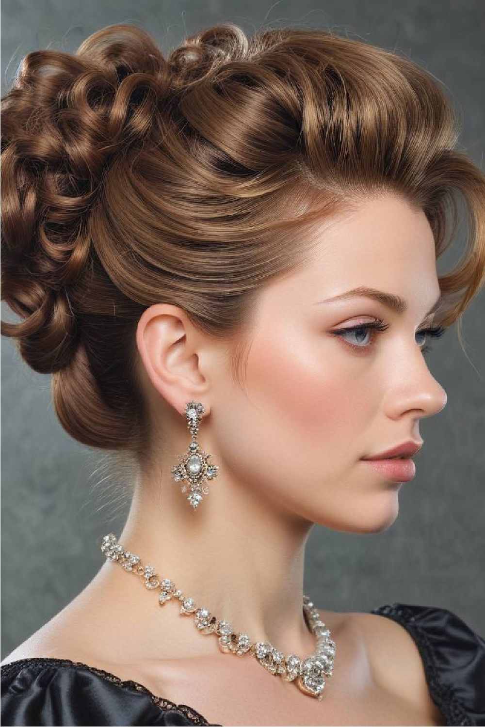 the pompadour victorian hairstyle