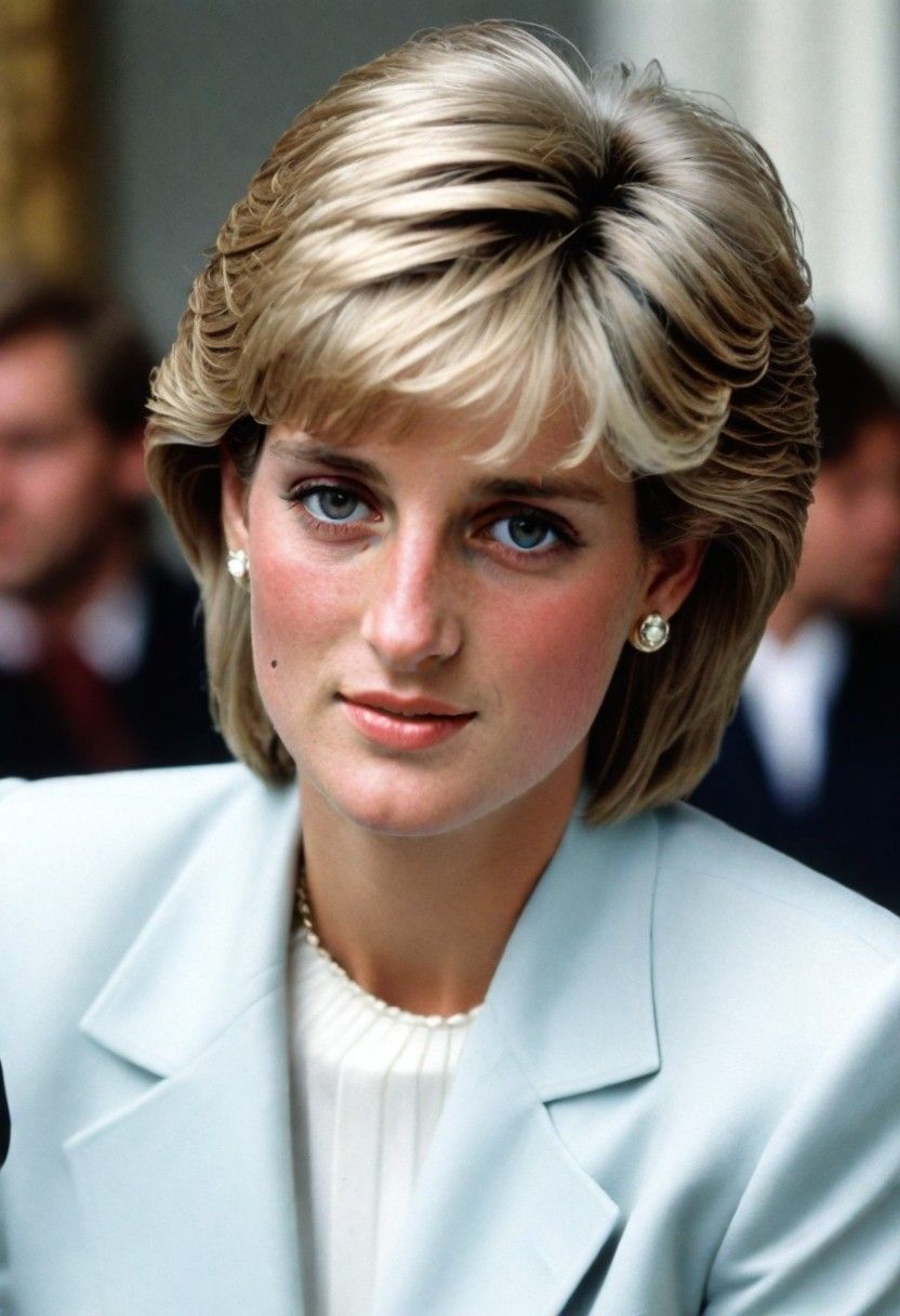 the princess diana 80s hairstyle