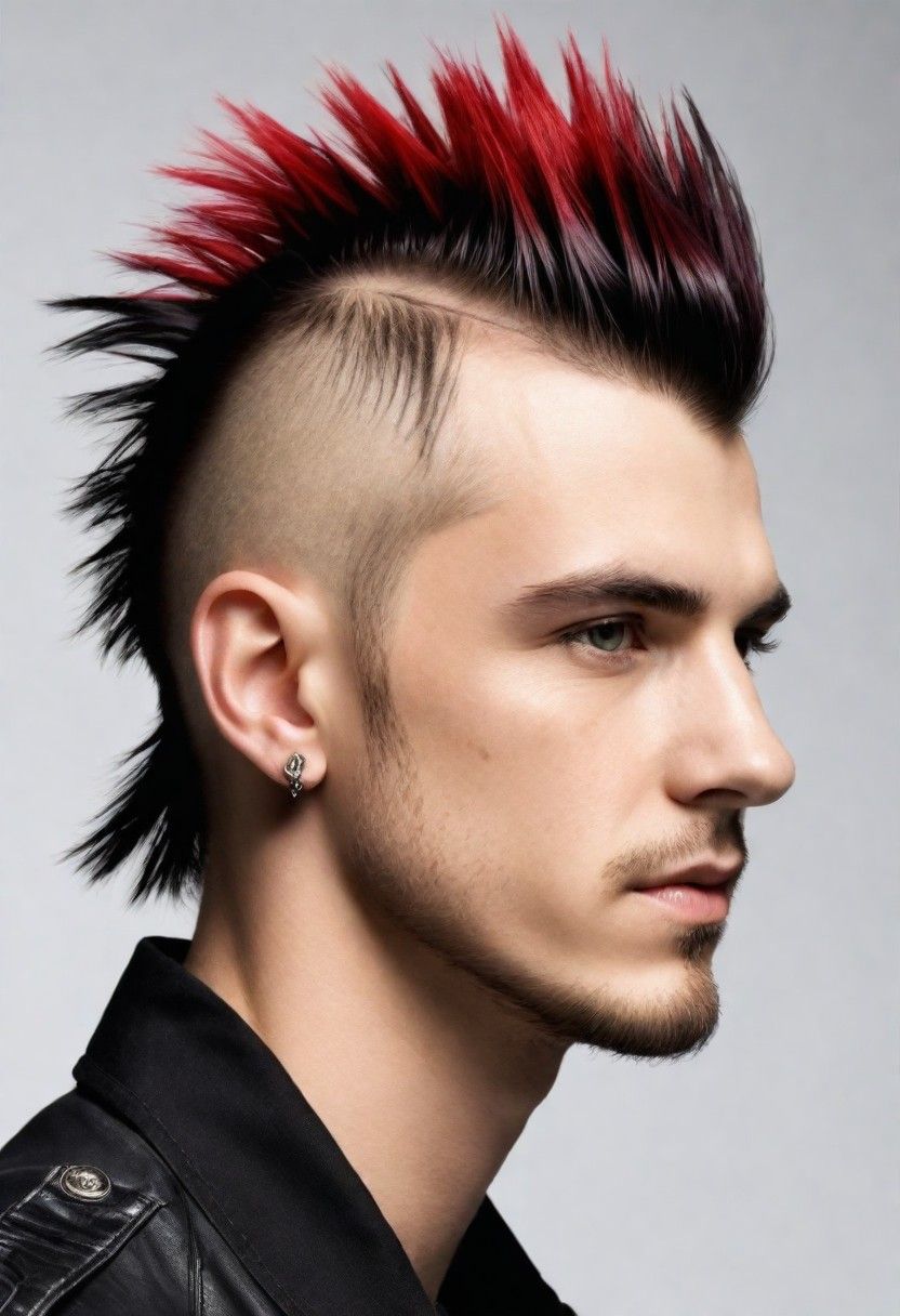 the punk mullet hairstyle