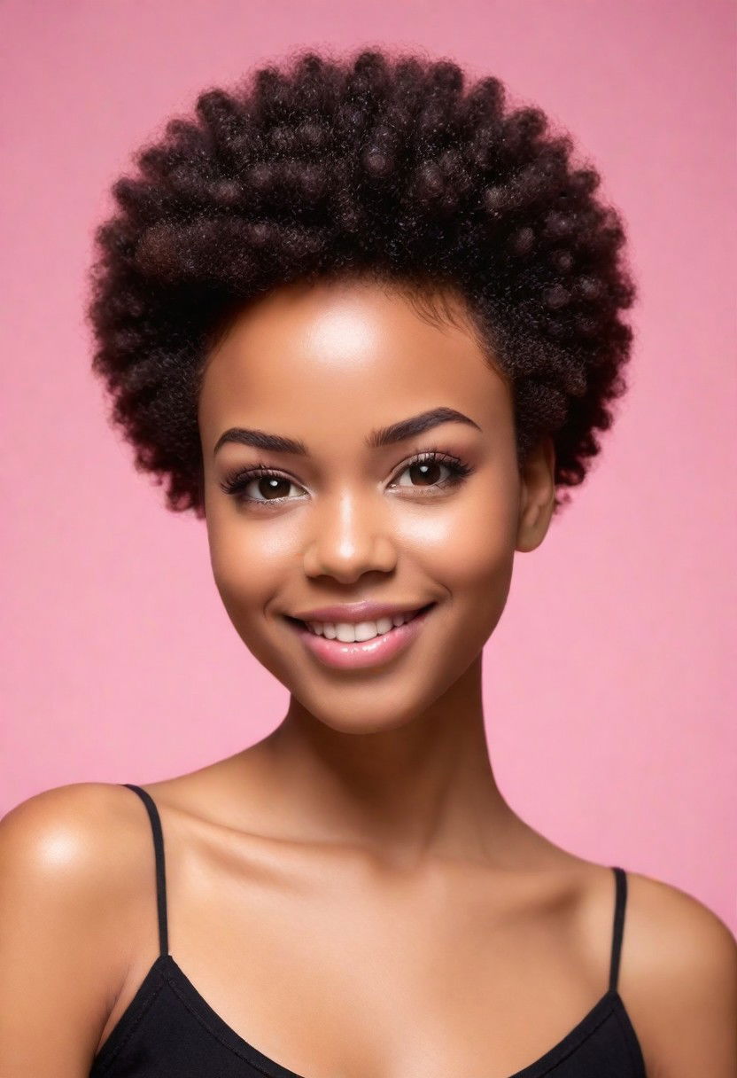 the twa teeny weeny afro hairstyle