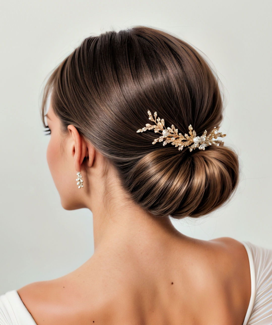 timeless chignon hairstyle